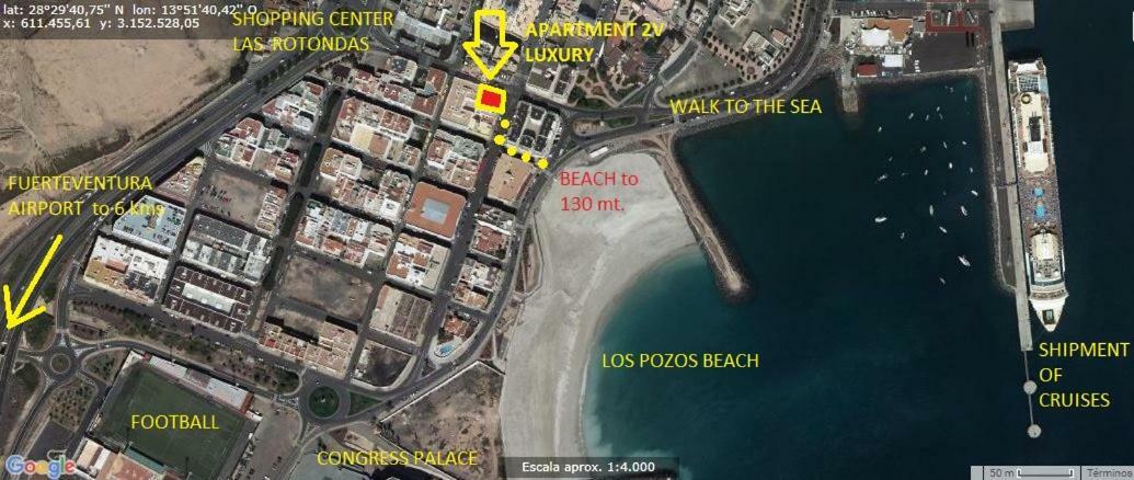 2V Luxury Apartment Near Beach Puerto del Rosario  Buitenkant foto